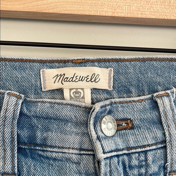 Light Blue Distressed Women's Jeans - Picture 3 of 8